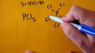 Lewis Dot Structure of PCl5 Phosphorous PentaChloride [upl. by Blodgett411]