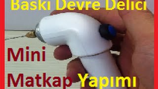 Mini Matkap Nasıl YapılırBaskı Devre Delmek İçin Küçük Matkap [upl. by Haisa]