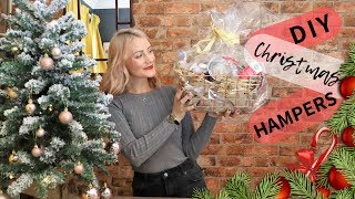 3 DIY Christmas Hamper Ideas  Home Bargains Holiday Gift Baskets Dollar Tree [upl. by Chavaree976]