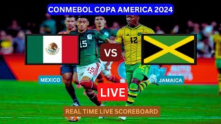 Mexico Vs Jamaica LIVE Score UPDATE Today Soccer Football Copa America Round 1 Match Jun 22 2024 [upl. by Ilyah]