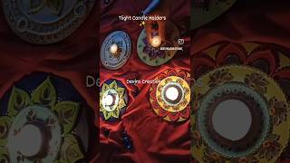 diwalispecial ✨️✨️ diwalidecor  tealightcandleholder ✨️✨️  diy  diycrafts  giftideas ✨️✨️ [upl. by Brelje]