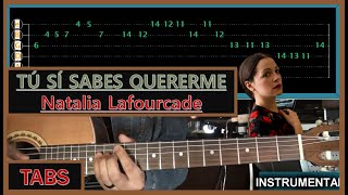 Cómo Tocar quotTÚ SÍ SABES QUERERMEquot TABS  Natalia Lafourcade [upl. by Lorne736]