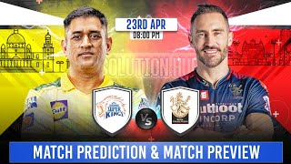 IPL 2024 1st Match Prediction amp Pitch Report Chennai Super Kings vs Royal Challengers Bangalore [upl. by Materi615]