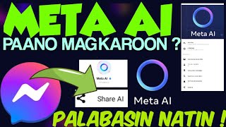 PAANO MAGKAROON NG META AI FEATURE ANG MESSENGER MO  100 LEGIT amp TESTED [upl. by Ellerey543]