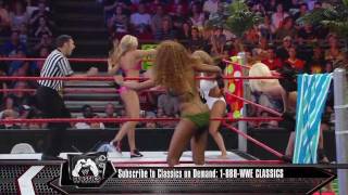 Raw 071309  Summer Swimsuit Spectacular Tag Team Match [upl. by Prowel]