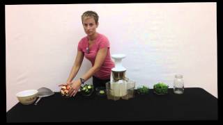 How to Make Green Juice in a Masticating amp Centrifugal Juicer [upl. by Cecilius]