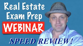 1 Hour Real Estate Exam Review with Irene [upl. by Loleta361]