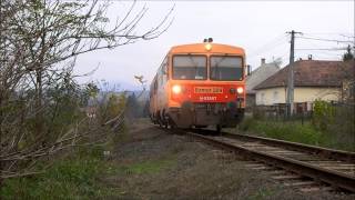 Bzmot Bézé motorvonat Berkenye és Nógrád között  Bzmot Studenka motortrain in Hungary [upl. by Hanaj]