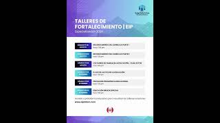 Cronograma de Talleres de Fortalecimiento para los meses de Septiembre a Diciembre 2024 [upl. by Rolyt]