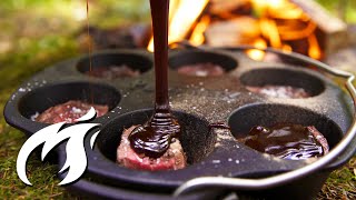 Salted Caramel Filet im Wald gegrillt  Fire Kitchen ASMR Style 🔥🔥🔥 [upl. by Anitnas]