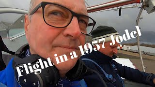 Flight in a 1957 Jodel D120 [upl. by Tremaine]