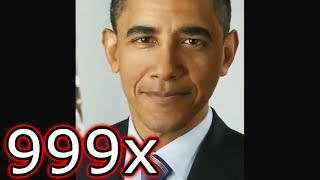 Obama Beatbox but 999x speed meme [upl. by Elurd]