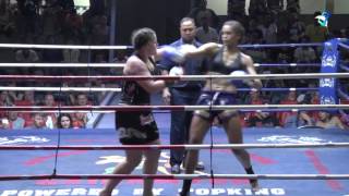 Genah Lion Muay Thai vs Lindsay Rawai Muay Thai [upl. by Esikram428]