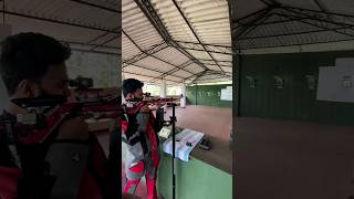 Air rifle shooting with Feinwerkbau 800x FWB 800X shorts [upl. by Dowski]