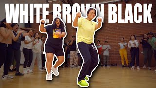 White Brown Black  Bhangra Funk Dance  Los Angeles Class   BFunk  Karan Aujla [upl. by Robyn]