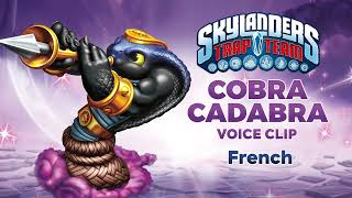 Skylanders Trap Team  Cobra Cadabra voice clip  French [upl. by Perr367]