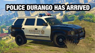 NEW Bravado Dorado Cruiser CUSTOMISATION Police Dodge Durango GTA Online [upl. by Milt]