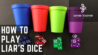 How To Play Liars Dice [upl. by Aerdied]