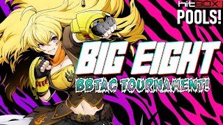 BLAZBLUE CROSS TAG BATTLE 20  THE BIG 8 217  POOLS bbtag [upl. by Ecinna984]