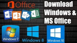 Download Windows 8  10  11 amp MS Office Free from Microsoft without Product key [upl. by Mcgrody]