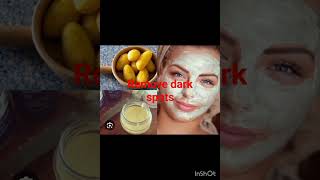 How to remove Dark Spots face pack [upl. by Aleron]