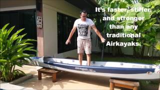 AirTrek 465 DSKajak vs KXone SLIDER Drop Stitch Kayak [upl. by Kenji]