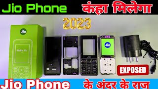 Jio Phone 2023 ⚡Unboxing  Disassembly  Tear Down  Motherboard  Where To Buy  Price [upl. by Koblick]