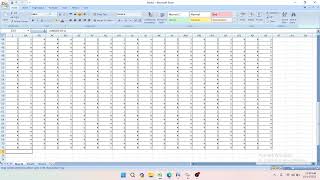 5point Likert scale Questionnaire survey Reliability test in Excel using Cronbachs alpha equation [upl. by Pentheas]