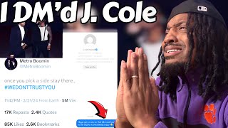 DEAR J COLE PLEASE RESPOND KENDRICK WANT ALL THE SMOKE [upl. by Wahl]