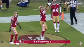 George Kittle 201819 highlights record breaking season [upl. by Natka]