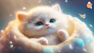 LIVE 247 Relaxing Music for Cats Peaceful Piano Music with Cat Purring Sounds  Sleepy Cat [upl. by Rab]