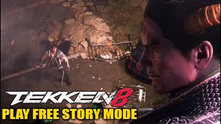 TEKKEN 8  Play Story Mode Chapter 1 in Demo  Details  all Explained [upl. by Bertold425]