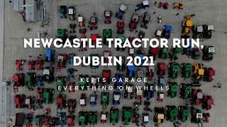 Newcastle Tractor Run 2021 Dublin Ireland [upl. by Navetse390]