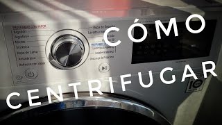 ✅ CÓMO CENTRIFUGAR EN UNA LAVADORA  SECADORA [upl. by Swanson]