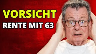 RENTE MIT 63 Die traurige Wahrheit [upl. by Fania]