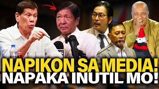 NAPAKA INUTIL MO MARCOS JR NAPIKON SA TANONG NG MGA MEDIA FERNANDEZ AT ABANTE NAG BOLAHAN [upl. by Viafore]