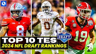 Top 10 Rookie Tight Ends  Rookie TE Rankings  2024 NFL Draft [upl. by Aleb]