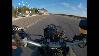 BMW F650GS Twin 0100kmh  060mph acceleration [upl. by Hildebrandt325]