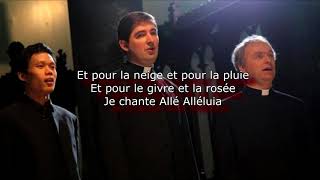 Les Prêtres Alleluia hallelujiah [upl. by Ashok272]