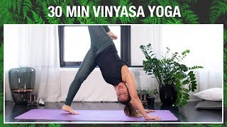 Vinyasa Flow 30 min  YOGA MET MILOU [upl. by Zorana]