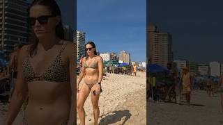 Ipanema Beach Rio de Janeiro Brazil ðŸï¸ praia brazil shortsfeed beach brazilian [upl. by Leahci]