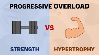 Progressive Overload for Strength vs Hypertrophy Training  How to Progress Training Variables [upl. by Homere248]