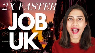 How to GET A JOB IN THE UK FASTER  Job Search Tips UK for foreigners [upl. by Shriner]