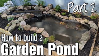 Building a Garden Pond  Part 2 [upl. by Dlorag489]