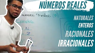 Numeros reales clasificacion y ejemplos  Naturales Enteros Racionales e Irracionales [upl. by Armillas]