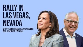 Nevada Rally with Vice President Kamala Harris and Governor Tim Walz [upl. by Ganley791]