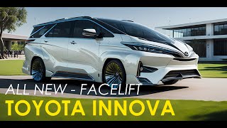 Toyota Innova All New Facelift Concept Car AI Design [upl. by Ixel]