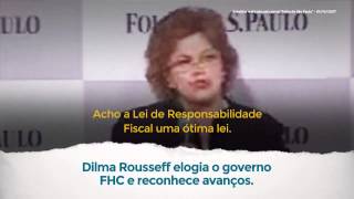 Dilma Rousseff elogia a Lei de Responsabilidade Fiscal [upl. by Strade129]