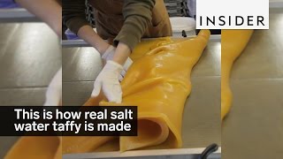 This is how real salt water taffy is made [upl. by Thgiwed262]