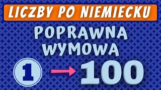 Liczby po niemiecku z wymową lektora [upl. by Rosena]